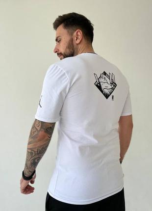Мужская белья футболка jordan с принтом на спине белая мужская футболка jordan с принтом на спине джордан2 фото