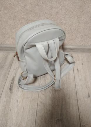 Рюкзак женский прогулочный серый4 фото