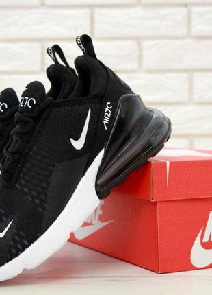 Женские кроссовки  nike air max 270 white black 38-39-40-41