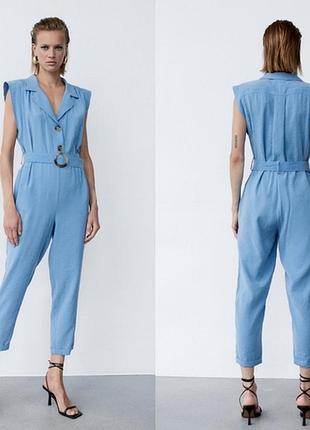 Zara фирменный комбинезон-ромпер