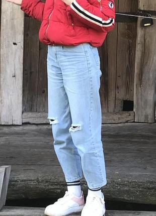 Брюки mom женские