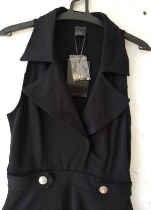 Новое черное женское платье от object размер xs3 фото
