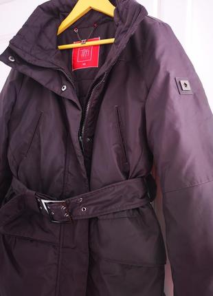 Осіння куртка tiffi,  у баклажановому кольорі2 фото