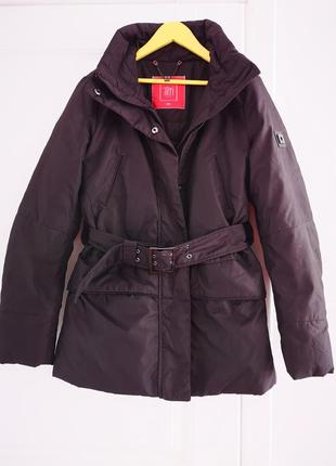 Осіння куртка tiffi,  у баклажановому кольорі3 фото