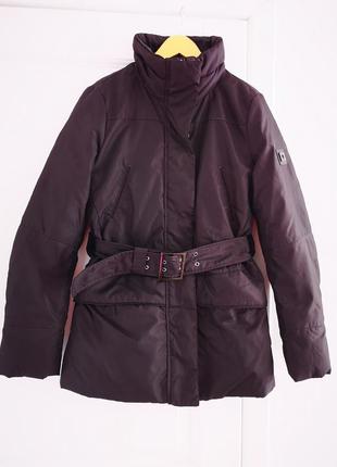 Осіння куртка tiffi,  у баклажановому кольорі5 фото