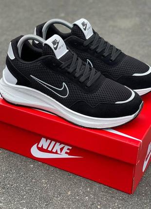 Лёгкие чёрные кроссовки nike в сеточку кроссовки чорні чоловічі кросівки nike чорні кросівки найк в сіточку