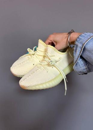 Лёгкие женские кроссовки adidas yeezy boost 350 v2 « butter » жіночі салатові кросівки adidas yeezy boost 350 жіночі кросівки адідас ізі буст 350