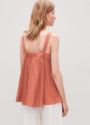 Топ cos strappy silk top / м1 фото