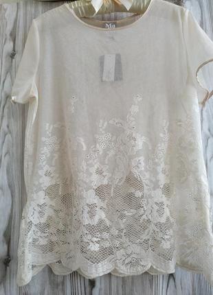 Блуза*блузка*топ*прозора*сітка*мереживо