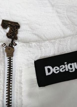 Шляхетне біле плаття від іспанського бренда desigual5 фото