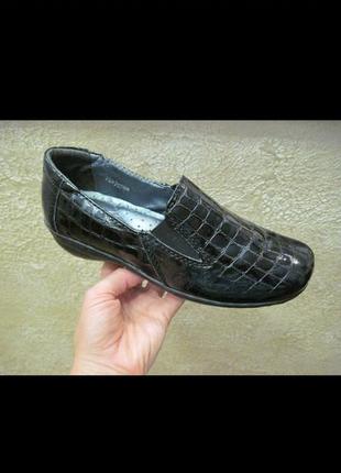 Мега удобные кожаные туфли lunar 36р италия