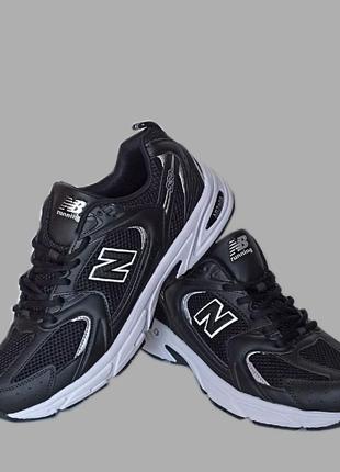Кроссовки мужские new balance  530  / нью беланс 530 кожа