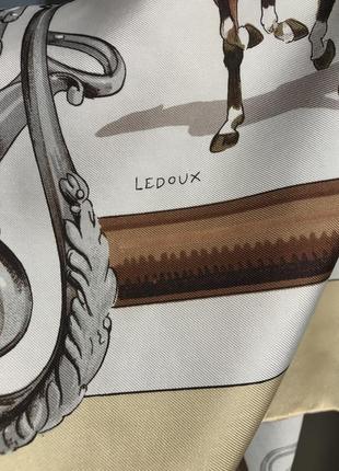 Hermes paris equipages вінтажна шовкова хустка, by ledoux8 фото