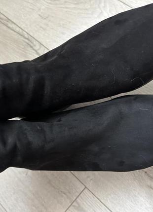 Стильні чоботи ботильйони демі великий розмір