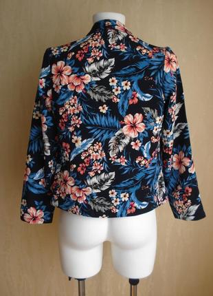 New look, пиджак в цветочный принт, р.xs4 фото