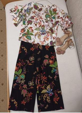 Юбка, блуза, брюки h&amp;m костюм комплект5 фото