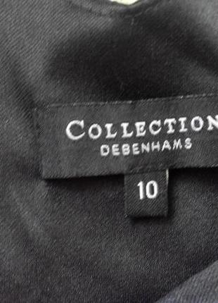 Чорне платтячко,  з пвдкладкою; debenhams, m(38)4 фото