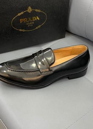 Мужские лакированные туфли, брендовые3 фото