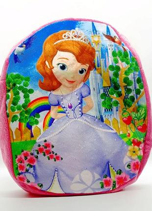 Дитячий рюкзак shantou "софія прекрасна" рожевий 0985458451 фото