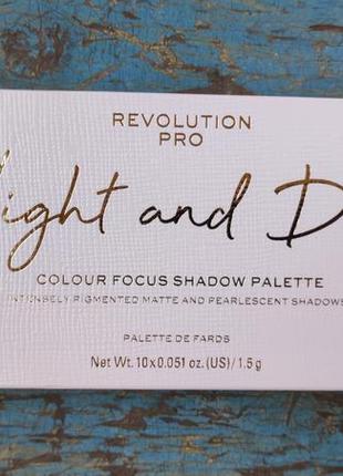 Палетка теней revolution pro colour focus palette5 фото