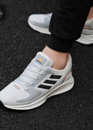 Логокие серые кроссовки adidas серые мужские кроссовки adidas серые кроссовки в сеточку адидас2 фото