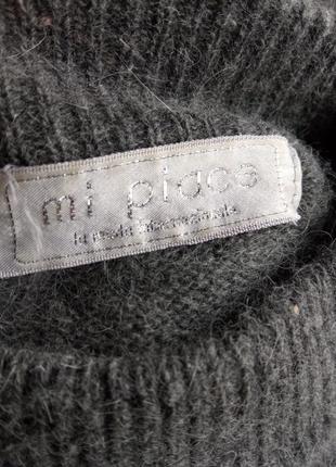 Теплая,винтажная, удлиненный свитер имлия3 фото