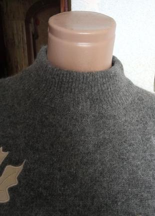 Теплая,винтажная, удлиненный свитер имлия5 фото