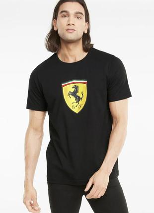 Мужская футболка puma ferrari race 531691 01 оригинал