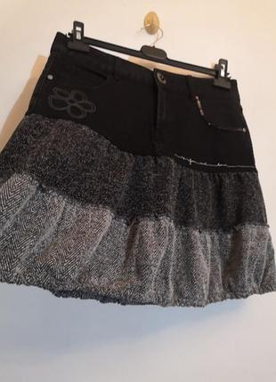 Спідниця комбінова ярусна desigual