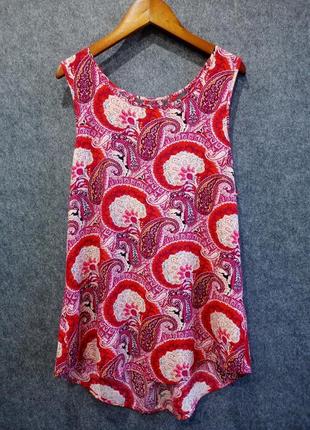 Легкая летняя блуза из вискозы 46-48 размера5 фото