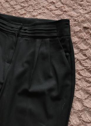 Женские чёрные деловые/ школьные брюки4 фото