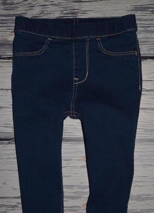 4 - 5 лет 110 см h&m фирменные джинсы скинни для моднявок джеггинсы5 фото