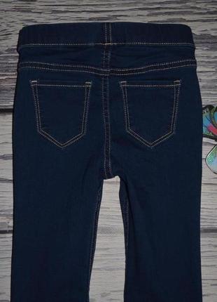 4 - 5 лет 110 см h&m фирменные джинсы скинни для моднявок джеггинсы9 фото
