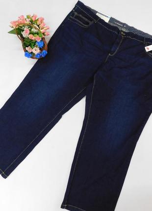 Темно- синие классические джинсы,  германия,  большой размер2 фото