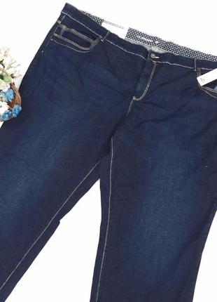 Темно- синие классические джинсы,  германия,  большой размер3 фото