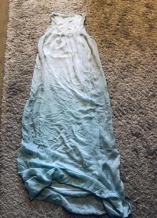 Платье, сарафан италия шелк оригинал размер s,м,l1 фото