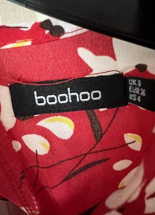 Платье в цветочек boohoo6 фото