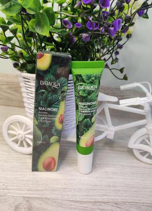 Крем для кожи вокруг глаз bioaqua niacinome avocado eye cream с экстрактом авокадо 20 g