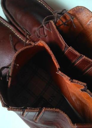 Nicholas deakins добротные кожаные ботинки челси туфли на платформе по стельке 29,5см7 фото