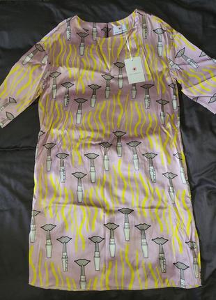 Сукня шовкова з кишенями