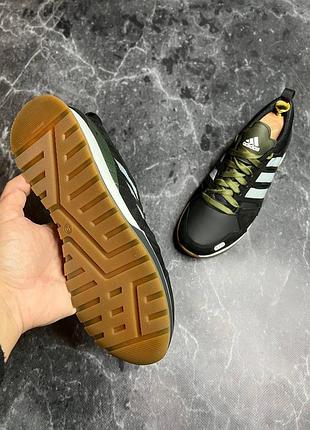Кроссовки adidas, чоловічі шкіряні кросівки адідас6 фото