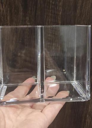 Подставка для кистей органайзер косметический канцелярский