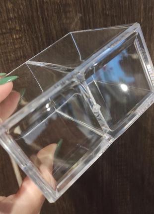 Подставка для кистей органайзер косметический канцелярский