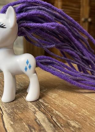 Рарити, rarity, my little pony, пони с дредами, редкая