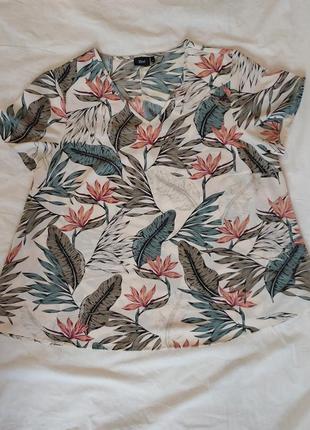 Блуза свободного кроя от 56 размера и более6 фото