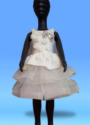 Нарядное платье для девочки на рост 116 см2 фото