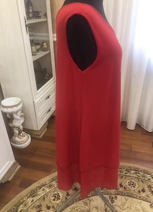 Шикарна святкова віскозний шифон сукня батального розміру3 фото