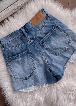 Шорты джинсовые рваные4 фото