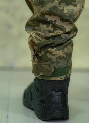 Тактическая военная полевая форма пиксель рип стоп зсу комплект одежда всу штаны и китель4 фото