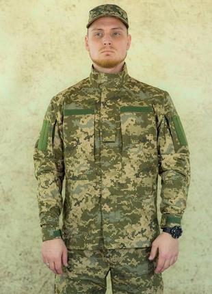 Тактична військова польова форма піксель ріп стоп зсу комплект одяг всу штани та кітель6 фото